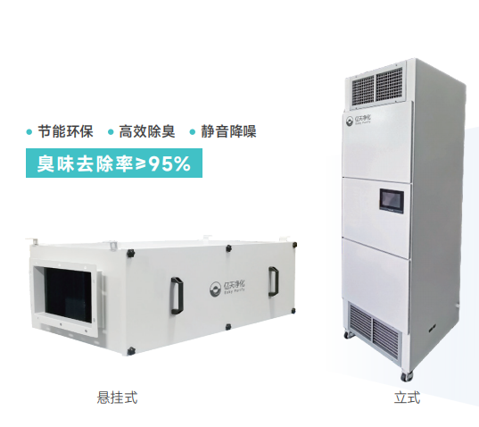 Low-noise deodorization purification device