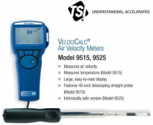 TSI9515 anemometer usage regulations