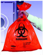 VWR sterilized biohazardous waste bag